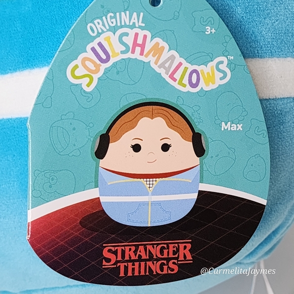MAX 🎧 Mayfield Stranger Things Netflix X Original Squishmallow ☆ NWT ☆ - Picture 3 of 8